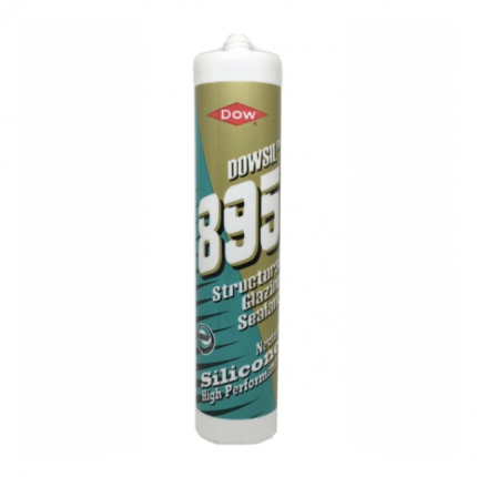 Dow Corning Dowsil 895 Structural Glazing 310ml Silicone Sealant - Black